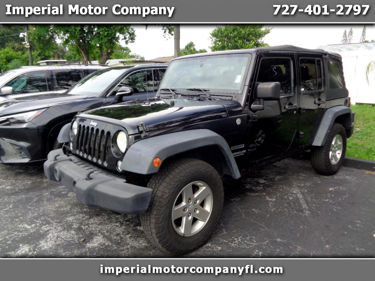 Jeep Wrangler Unlimited Sport 4WD 2014 Jeep Wrangler Unlimited Sport 4WD 2014