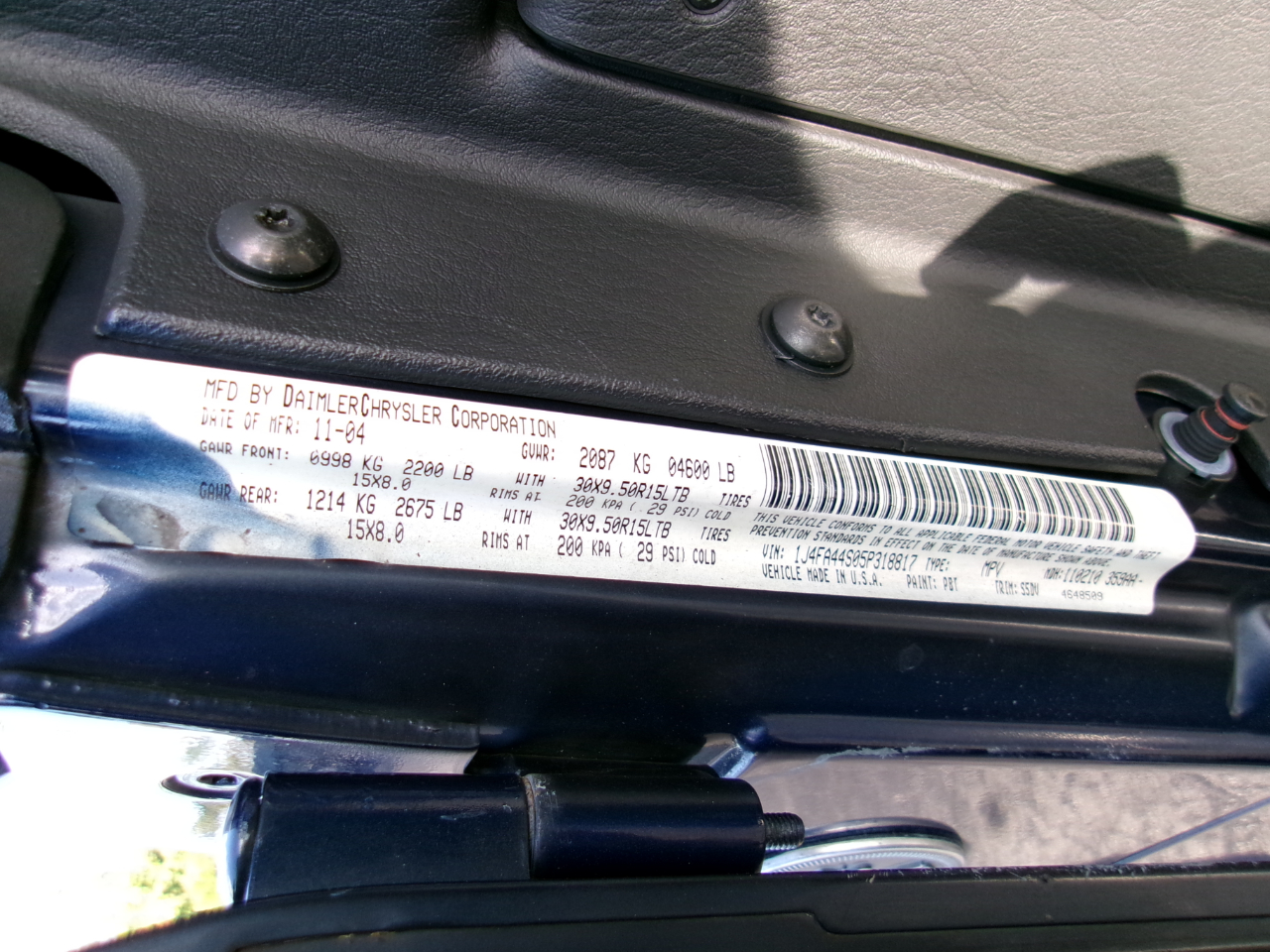 Jeep Wrangler Unlimited 2005