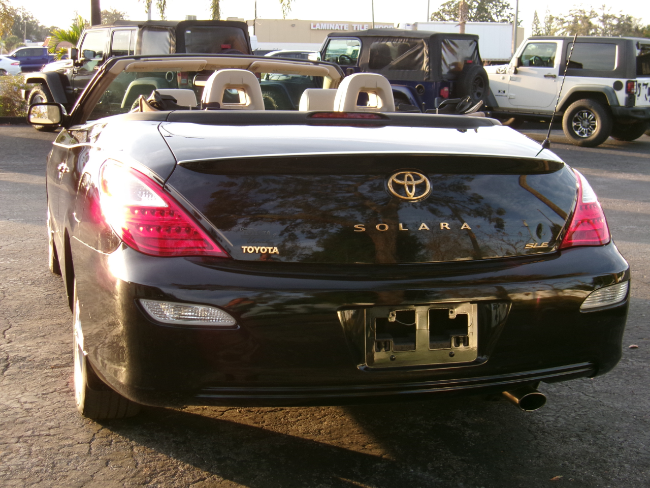 Toyota Camry Solara SLE Convertible 2008