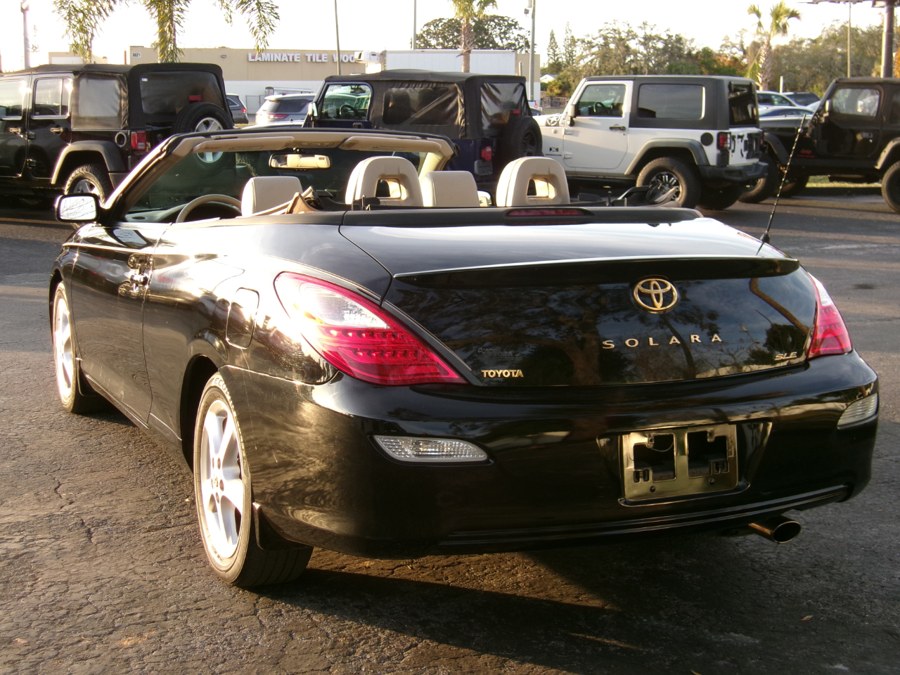 Toyota Camry Solara SLE Convertible 2008