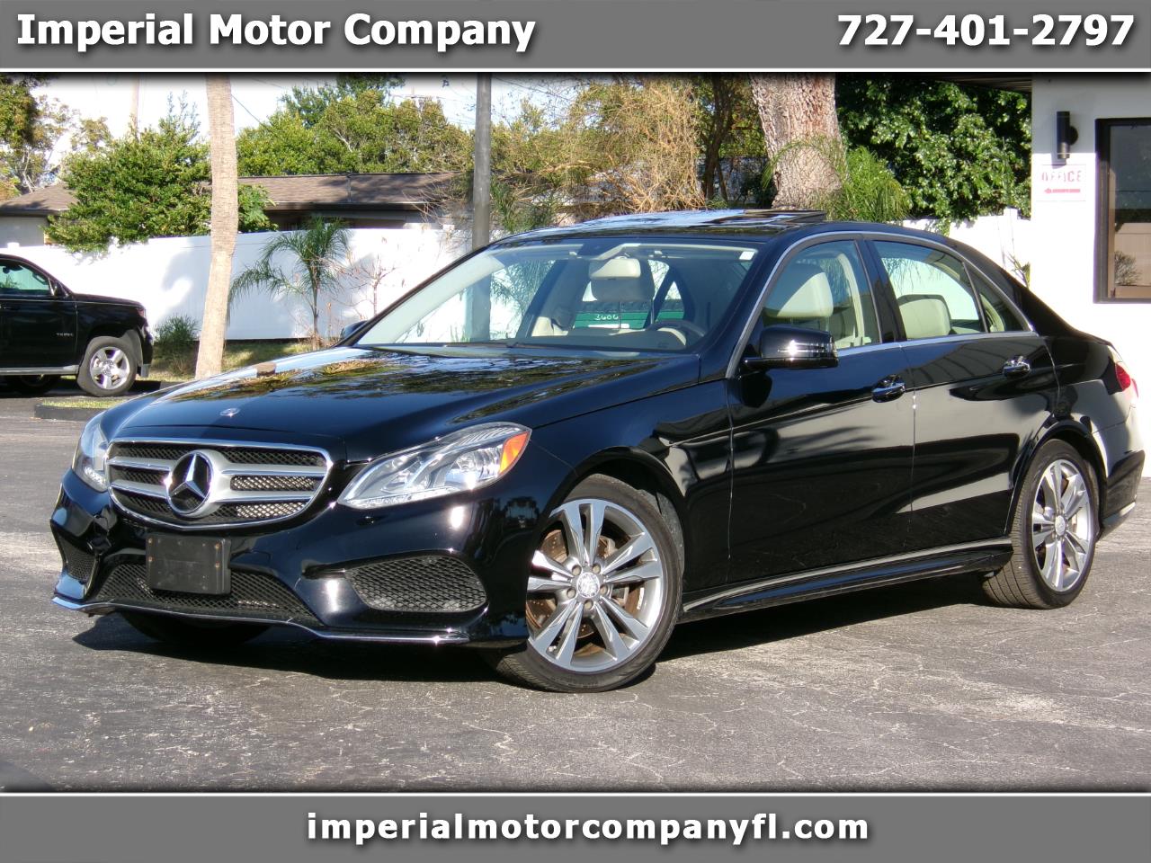 2014 Mercedes-Benz E-Class E350 4MATIC Sedan