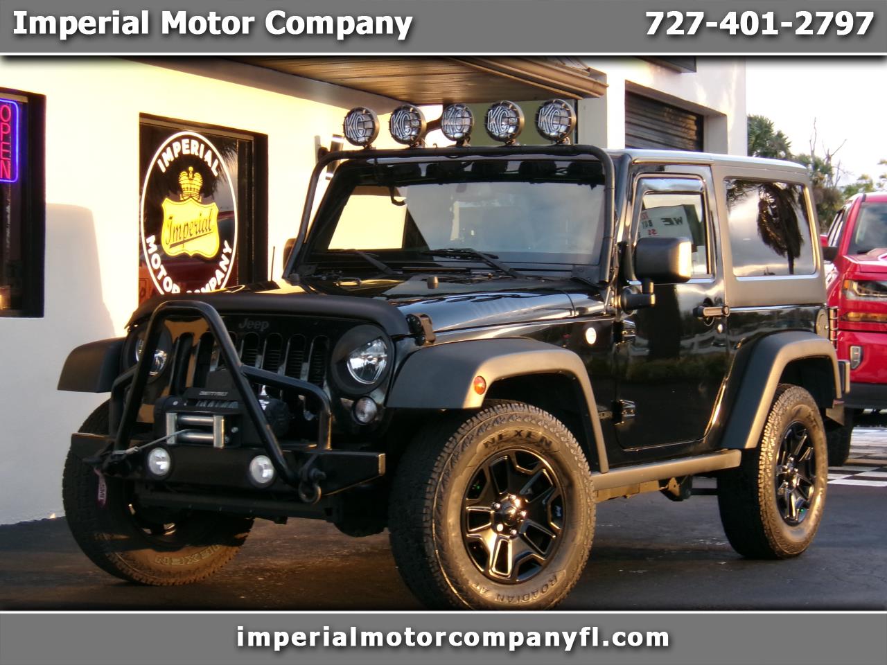 2016 Jeep Wrangler Sport Willys Wheeler 4WD