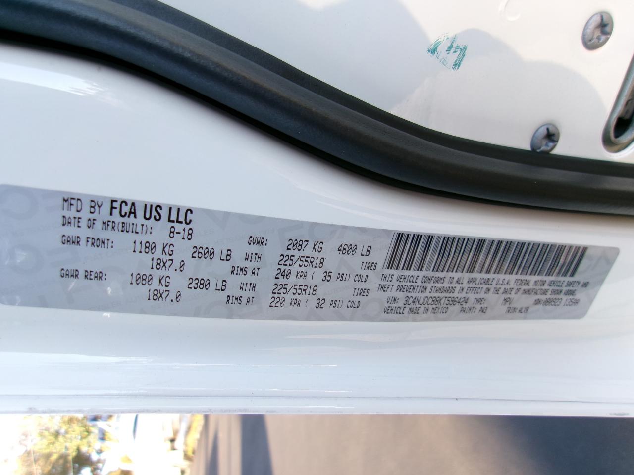 Jeep Compass Limited 4WD 2019