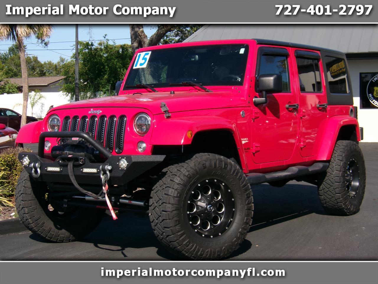 2015 Jeep Wrangler Unlimited Sahara 4WD