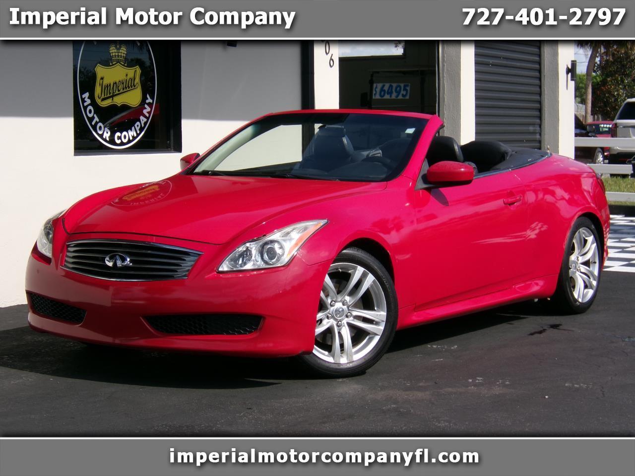 2009 Infiniti G Convertible G37