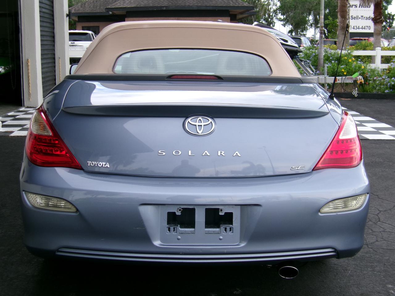 Toyota Camry Solara SE 2D Convertible V6 2008