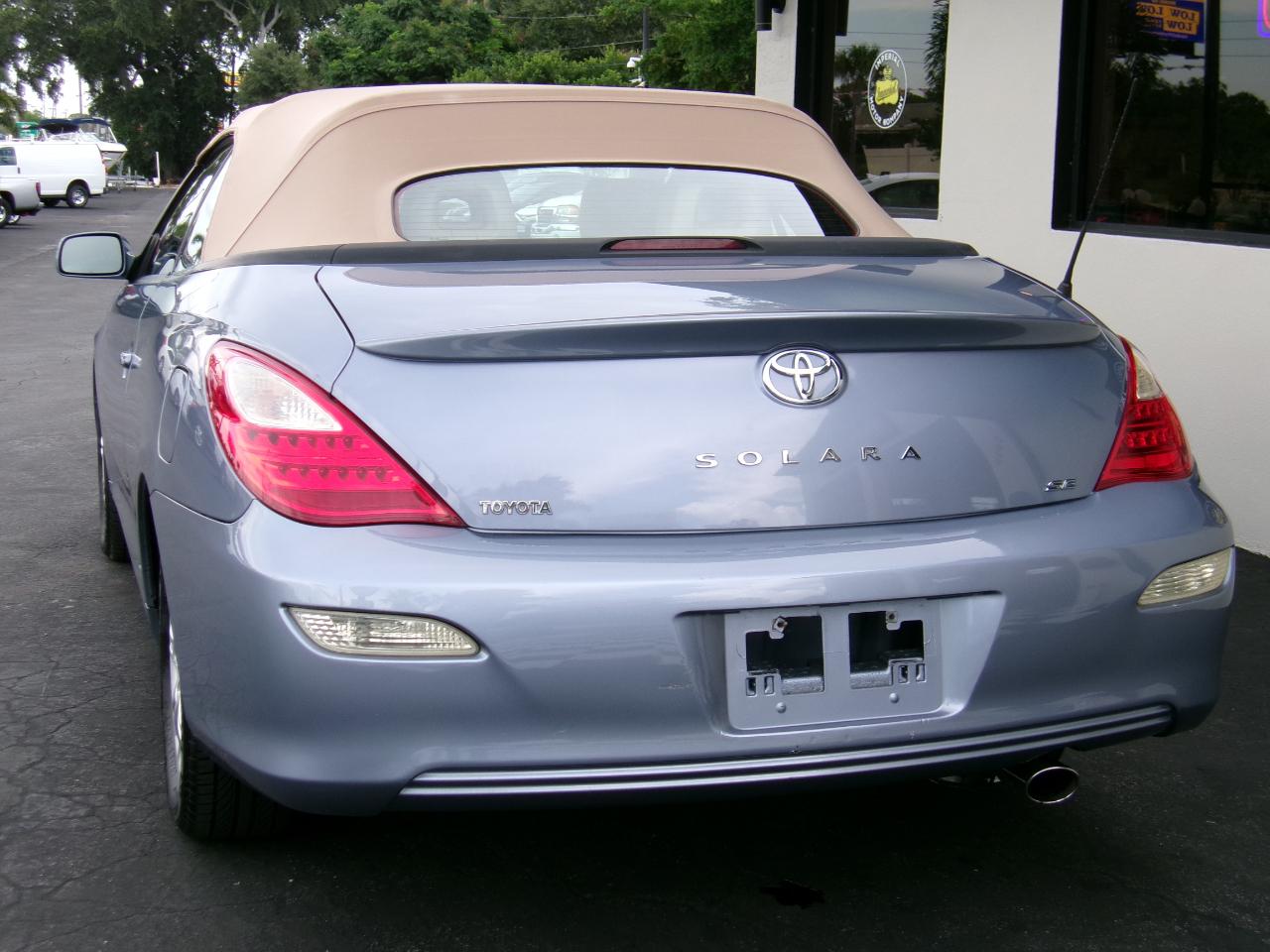 Toyota Camry Solara SE 2D Convertible V6 2008