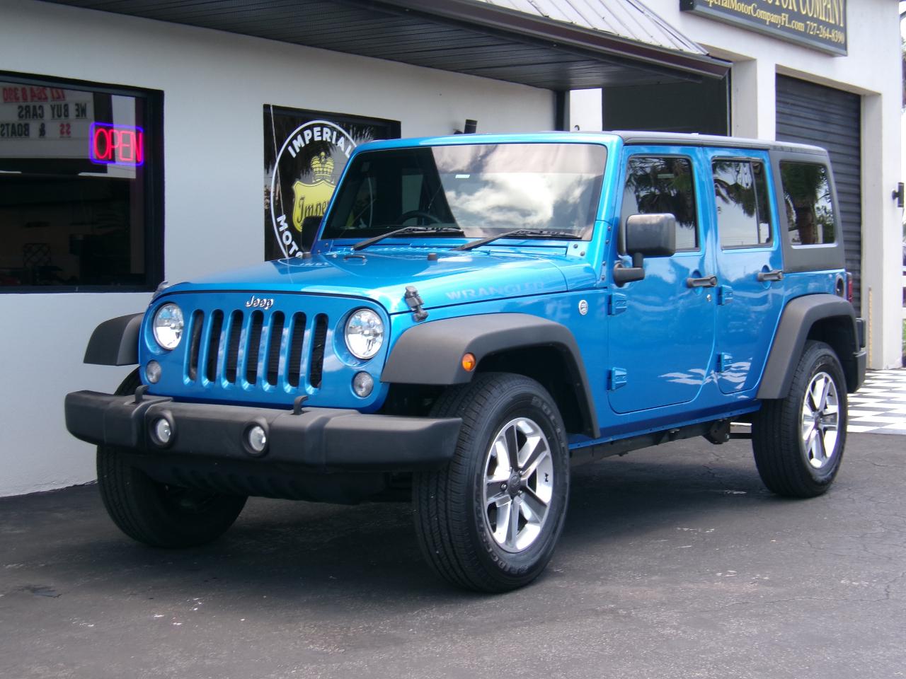 Jeep Wrangler Unlimited Sport 4WD RHD 2016