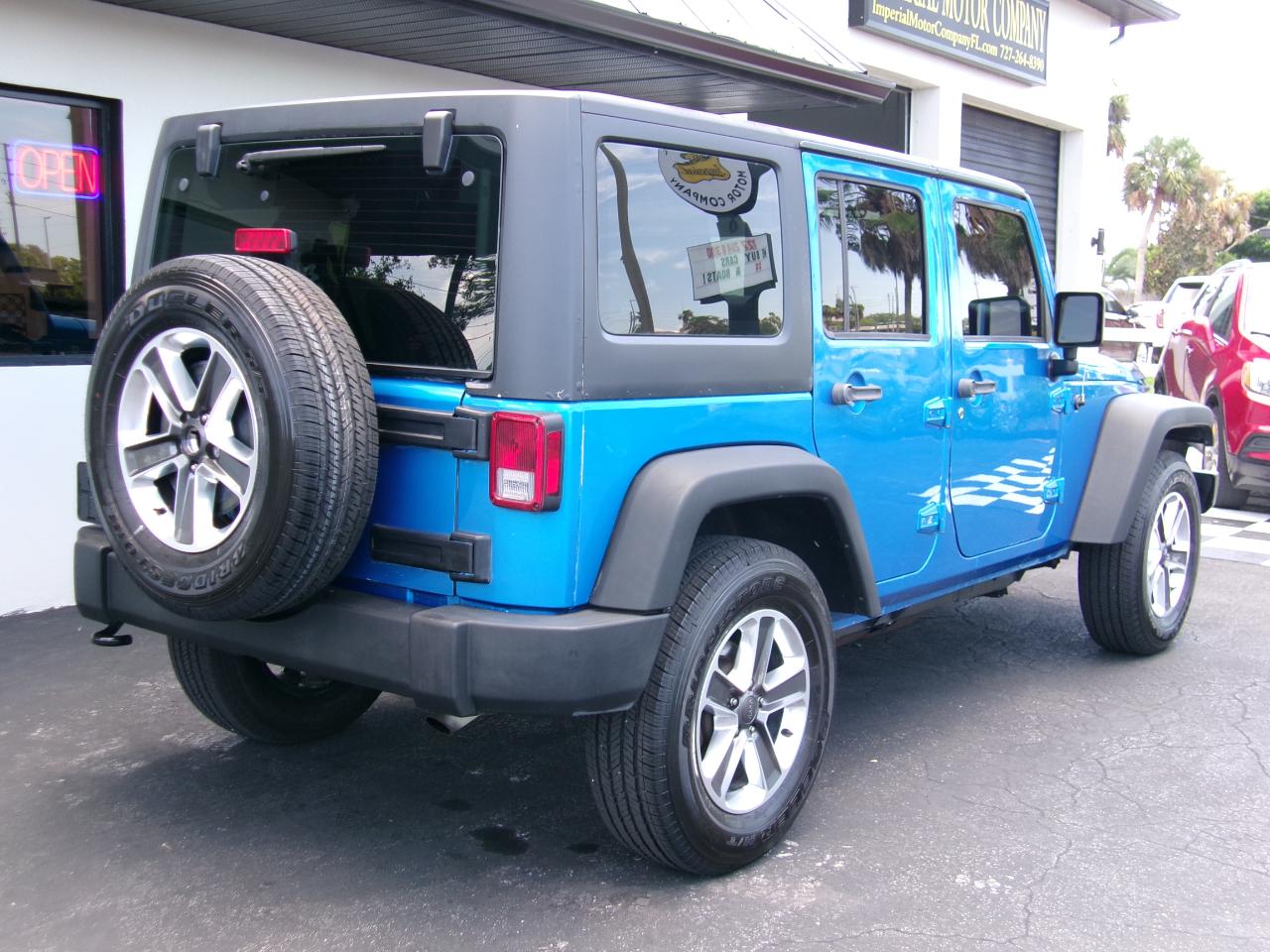 Jeep Wrangler Unlimited Sport 4WD RHD 2016