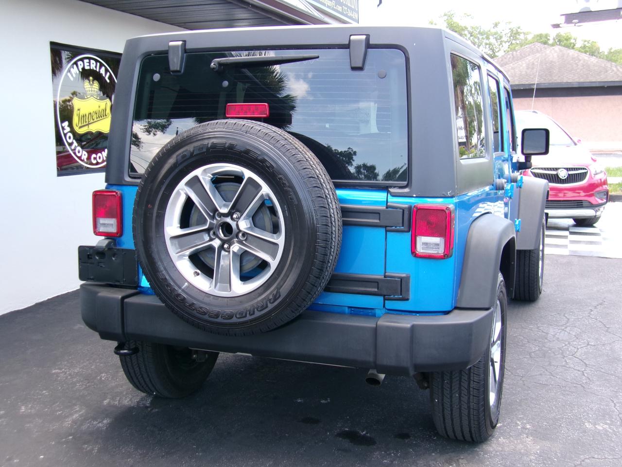 Jeep Wrangler Unlimited Sport 4WD RHD 2016