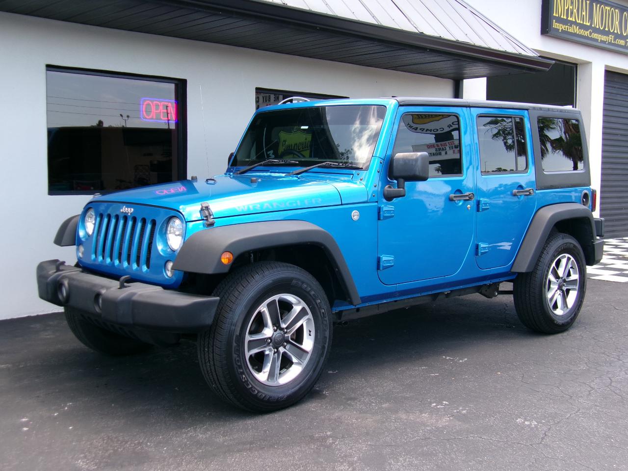 Jeep Wrangler Unlimited Sport 4WD RHD 2016