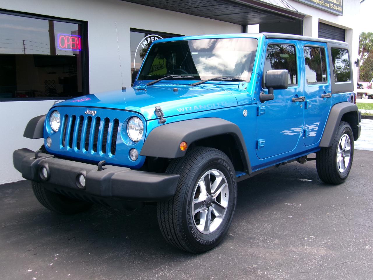 Jeep Wrangler Unlimited Sport 4WD RHD 2016