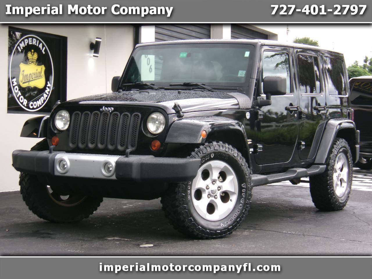 2013 Jeep Wrangler Unlimited Sahara 4WD