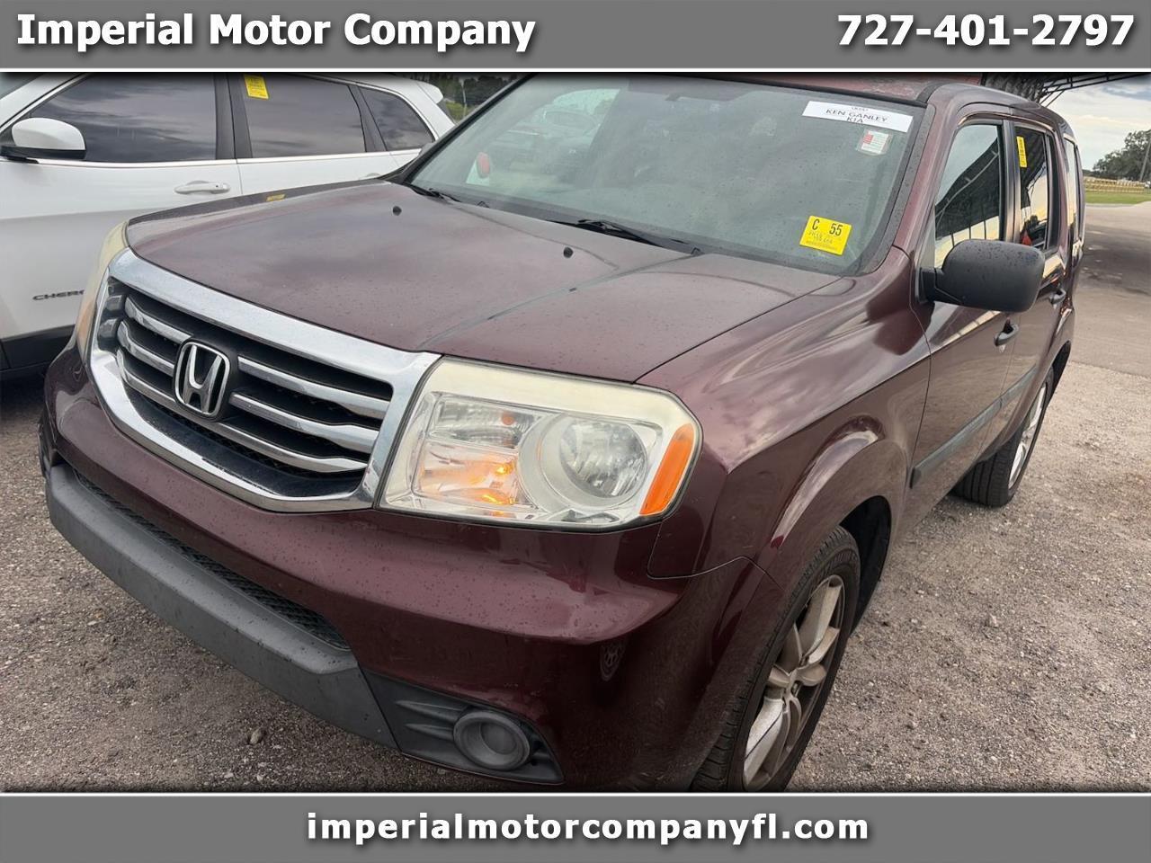 Honda Pilot LX 2WD 5-Spd AT 2013