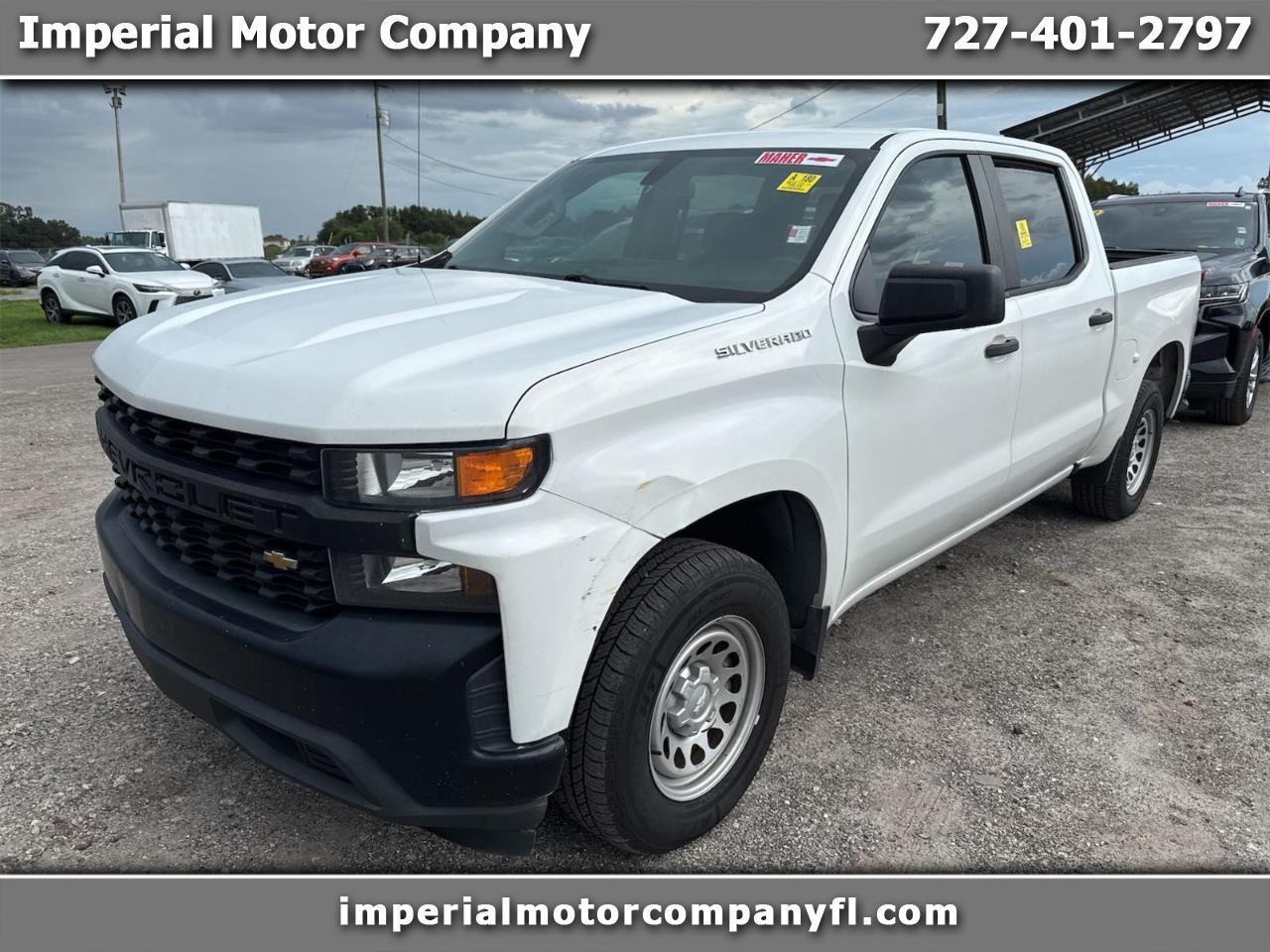 Chevrolet Silverado 1500 Work Truck Crew Cab Short Box 2WD 2019