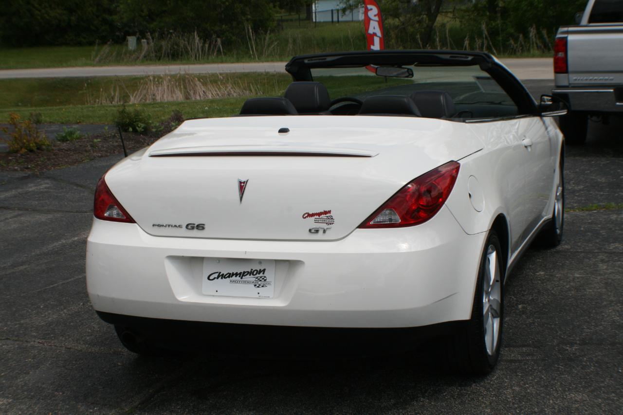 Pontiac G6 GT Convertible 2007