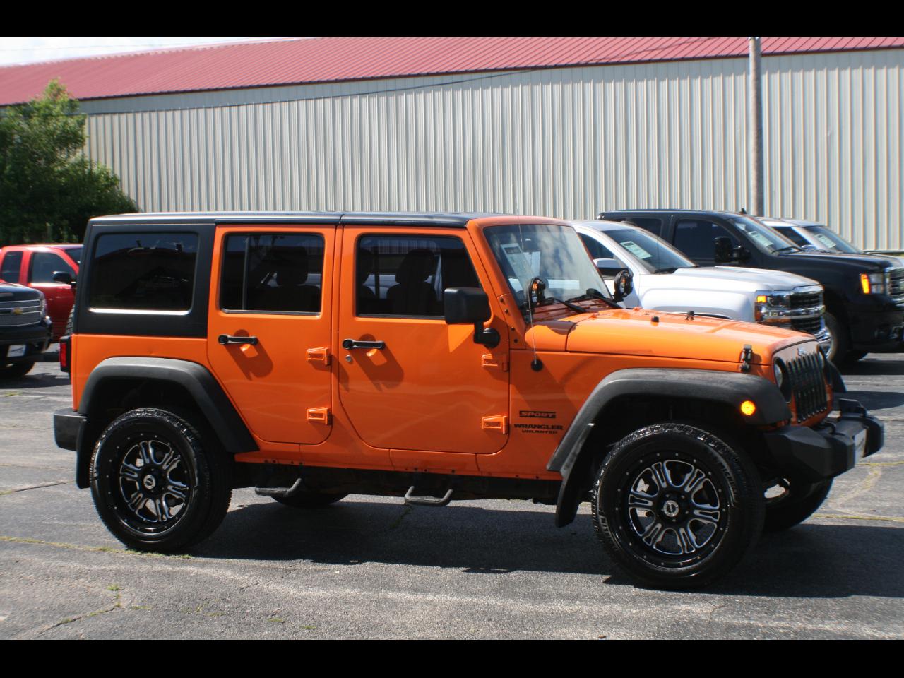 2012 Jeep Wrangler Unlimited Sport 4WD