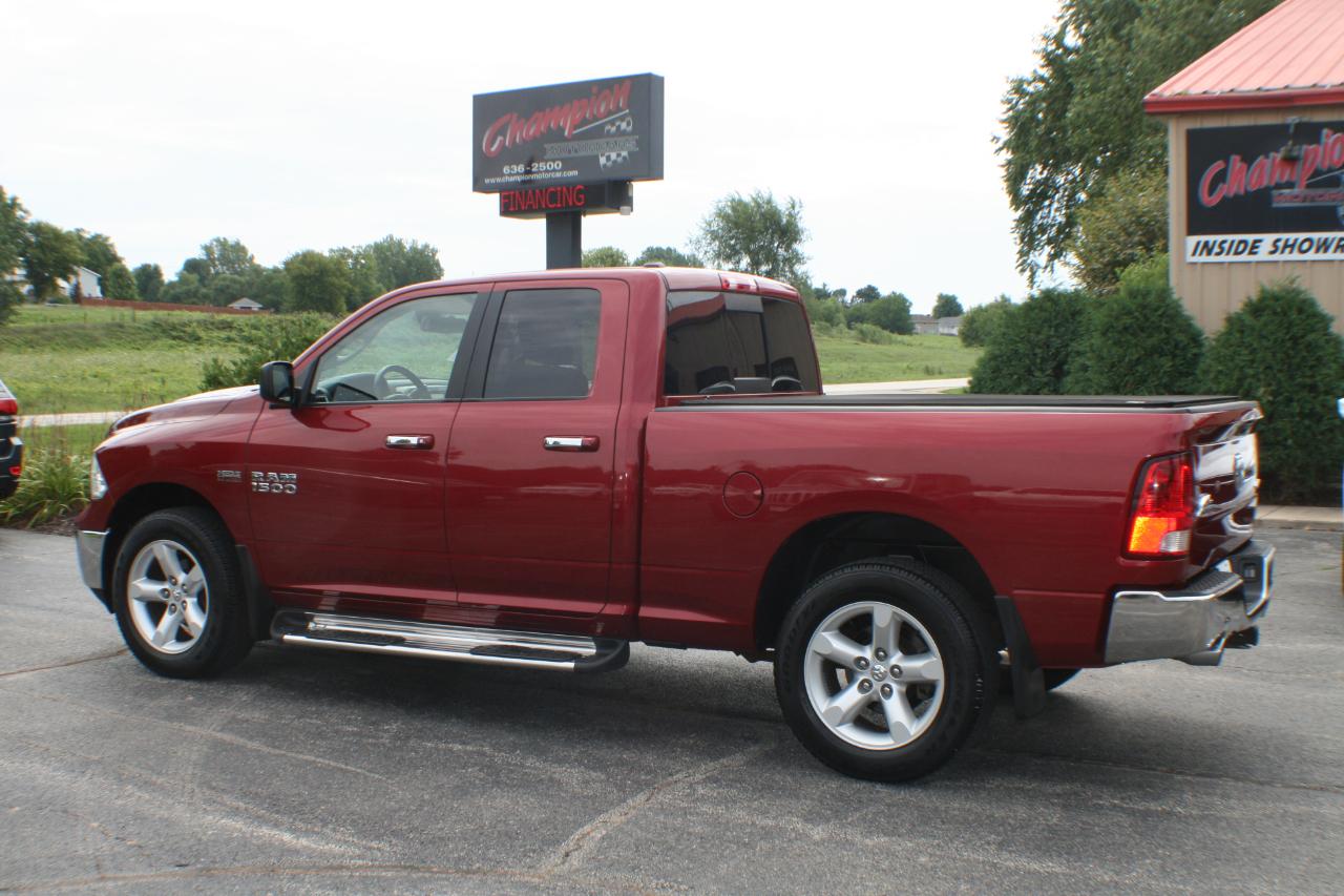 RAM 1500 4WD Quad Cab 140.5" Big Horn 2013