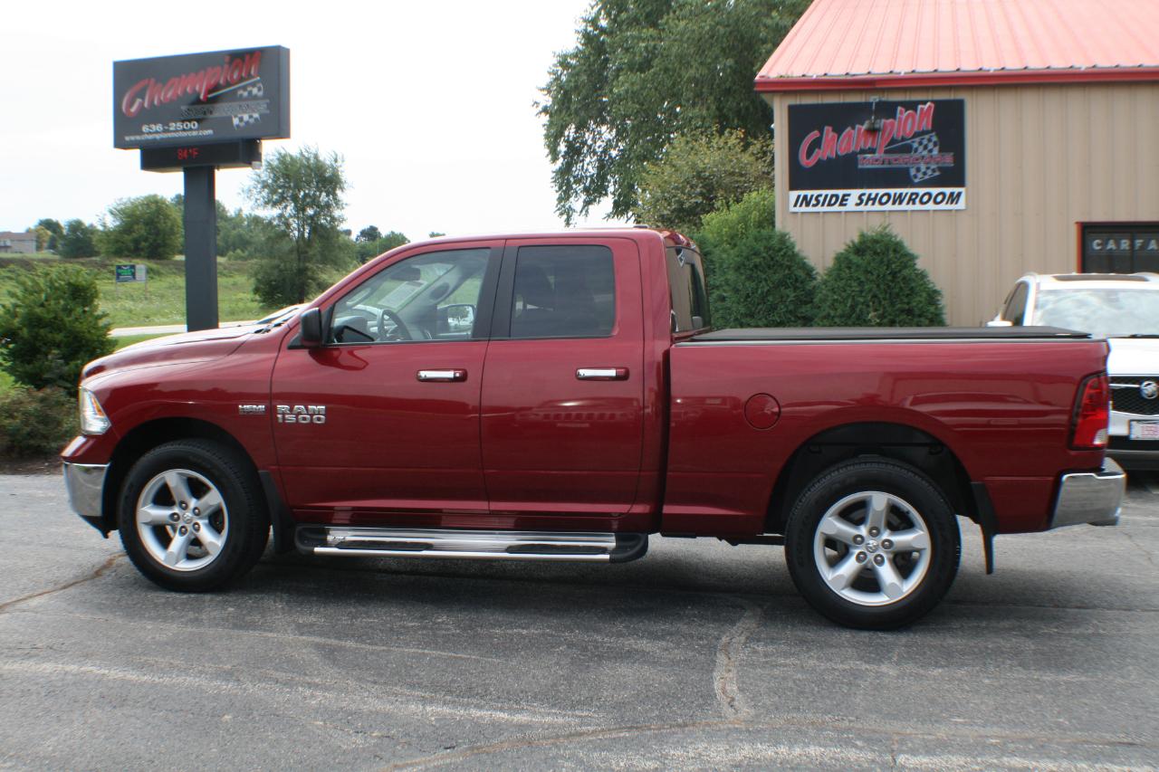 RAM 1500 4WD Quad Cab 140.5" Big Horn 2013
