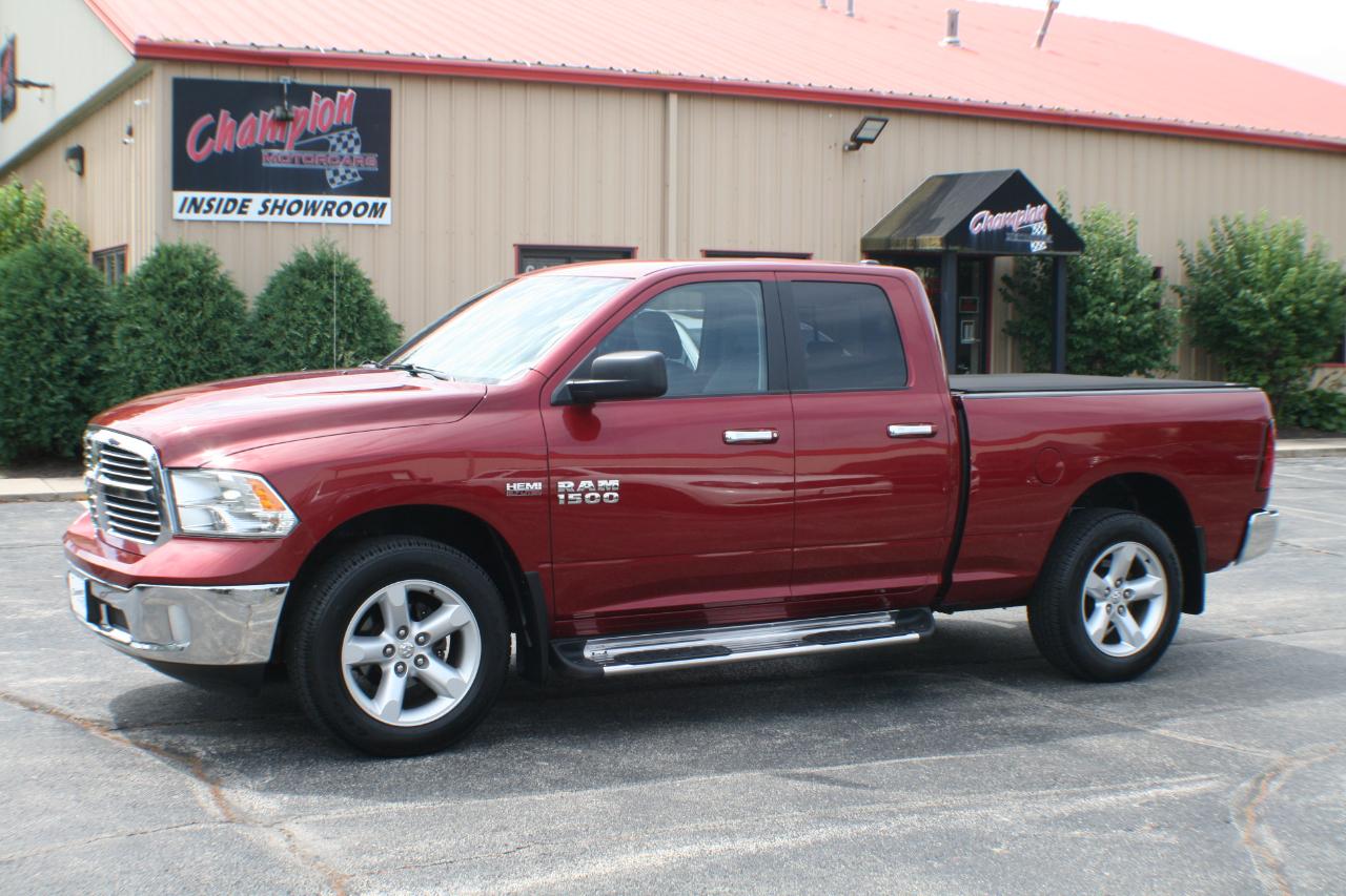 RAM 1500 4WD Quad Cab 140.5" Big Horn 2013