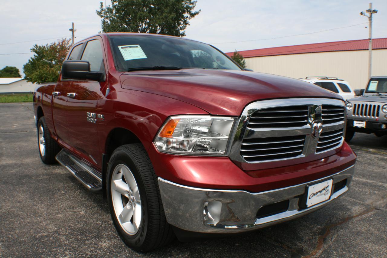 RAM 1500 4WD Quad Cab 140.5" Big Horn 2013