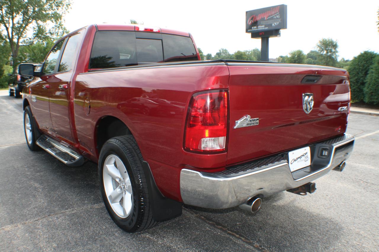RAM 1500 4WD Quad Cab 140.5" Big Horn 2013