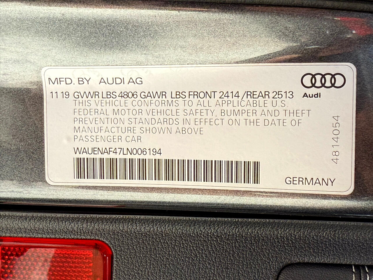 2020 Audi A4 Premium Plus 45 TFSI Quattro photo 36