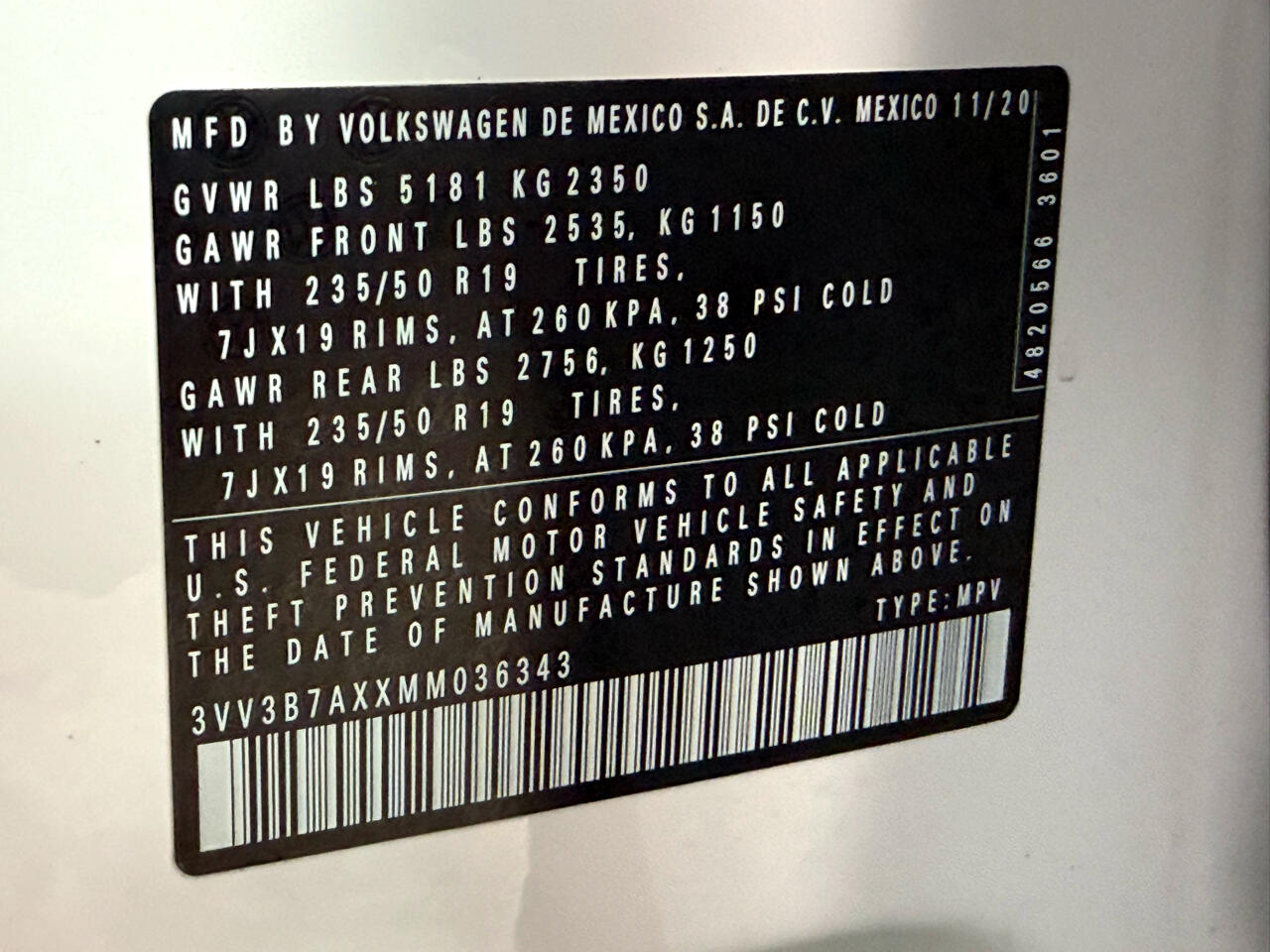 Volkswagen Tiguan SE 2021