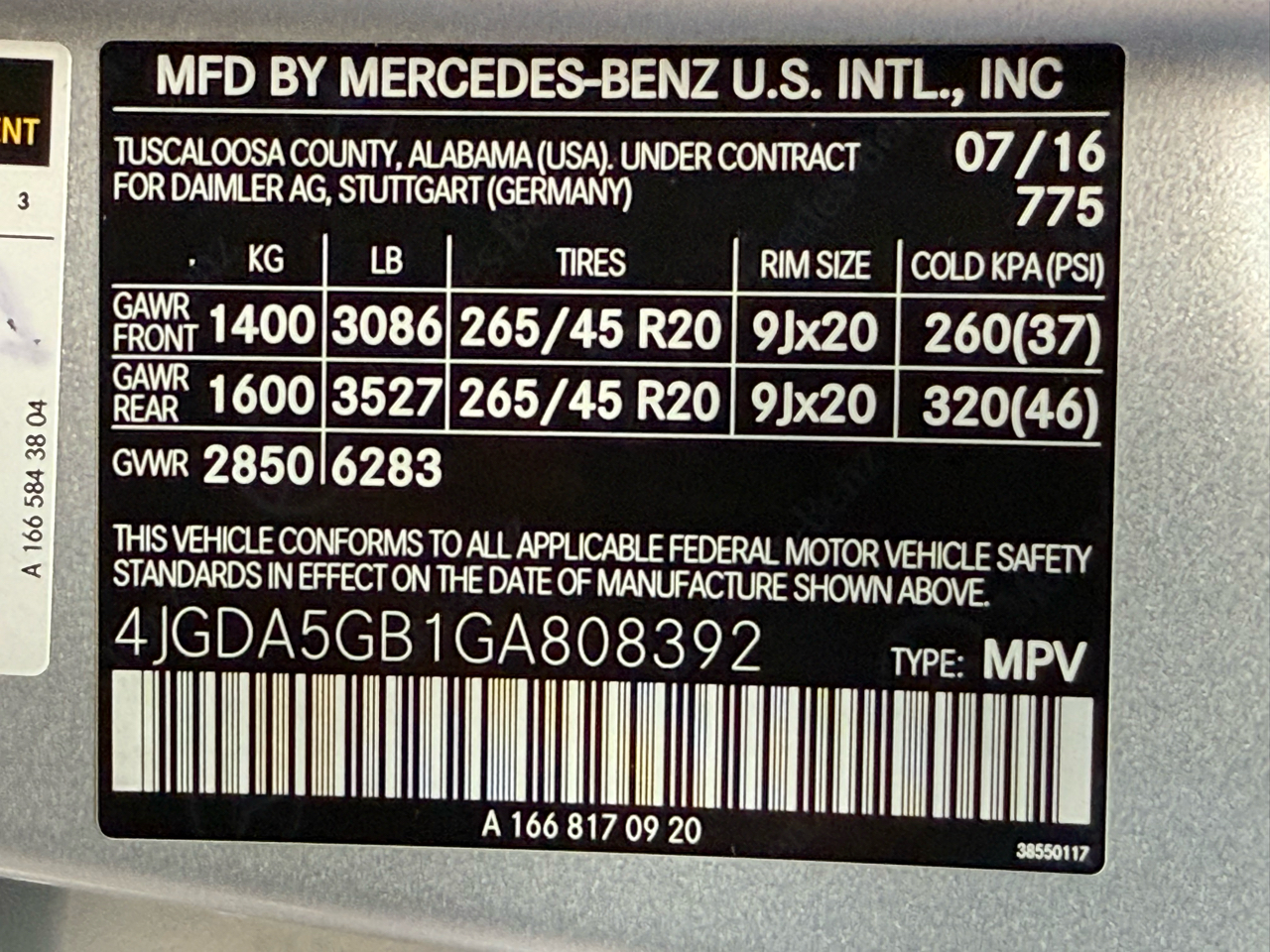 Mercedes-Benz GLE-Class GLE400 4MATIC 2016