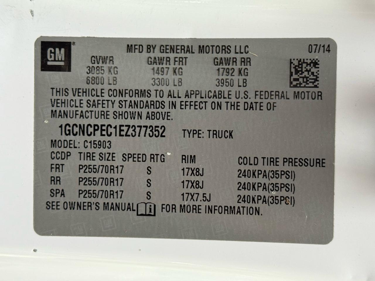 2014 CHEVROLET SILVERADO - Image 37