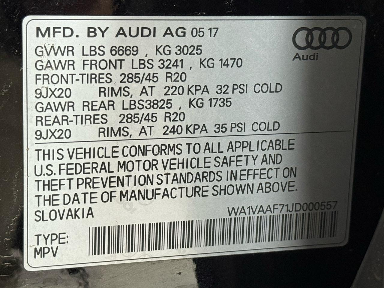 2018 AUDI Q7 - Image 46