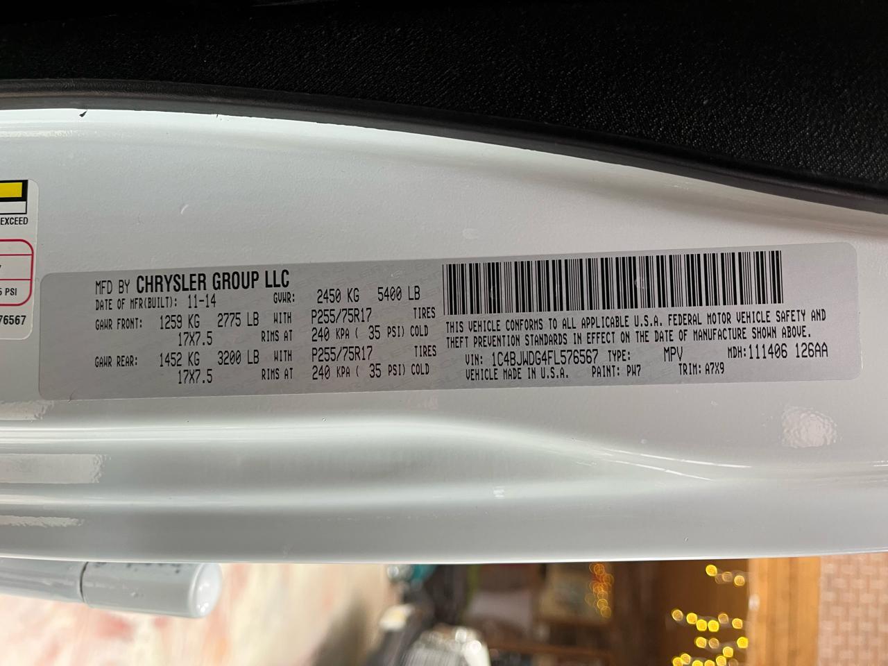 2015 JEEP WRANGLER - Image 42