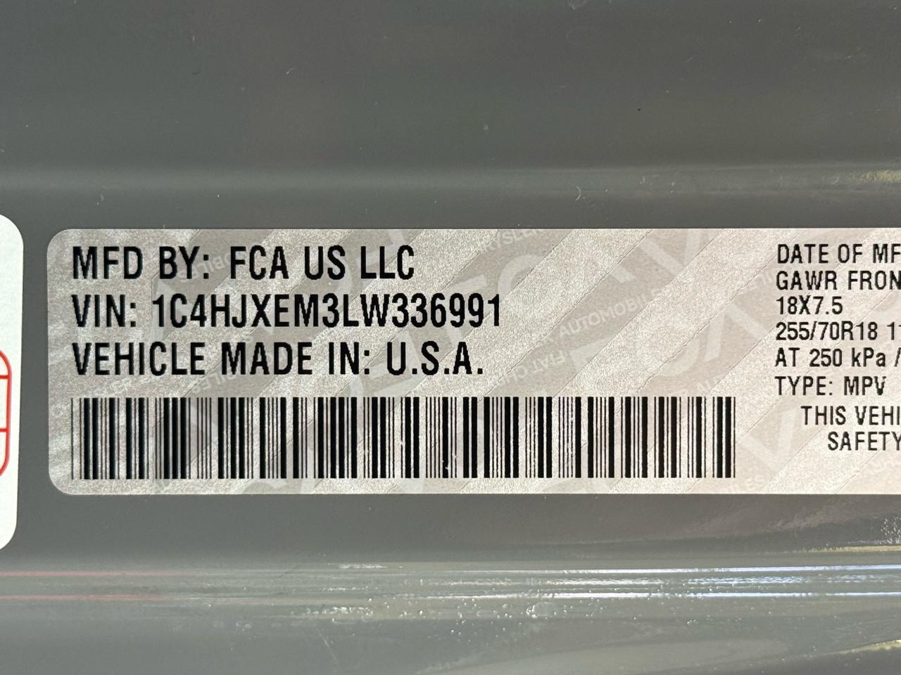 2020 JEEP WRANGLER - Image 41