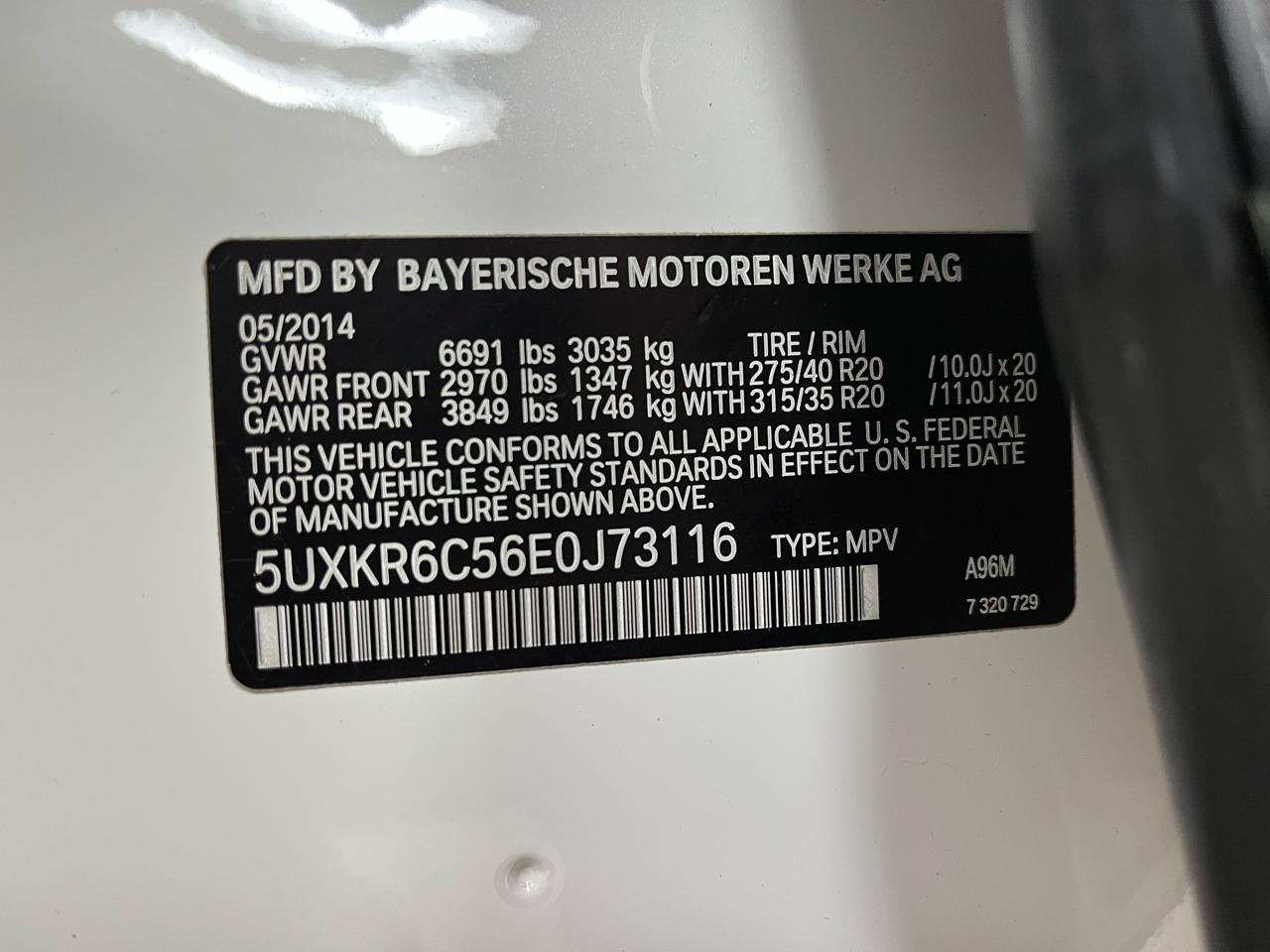 2014 BMW X5 - Image 46