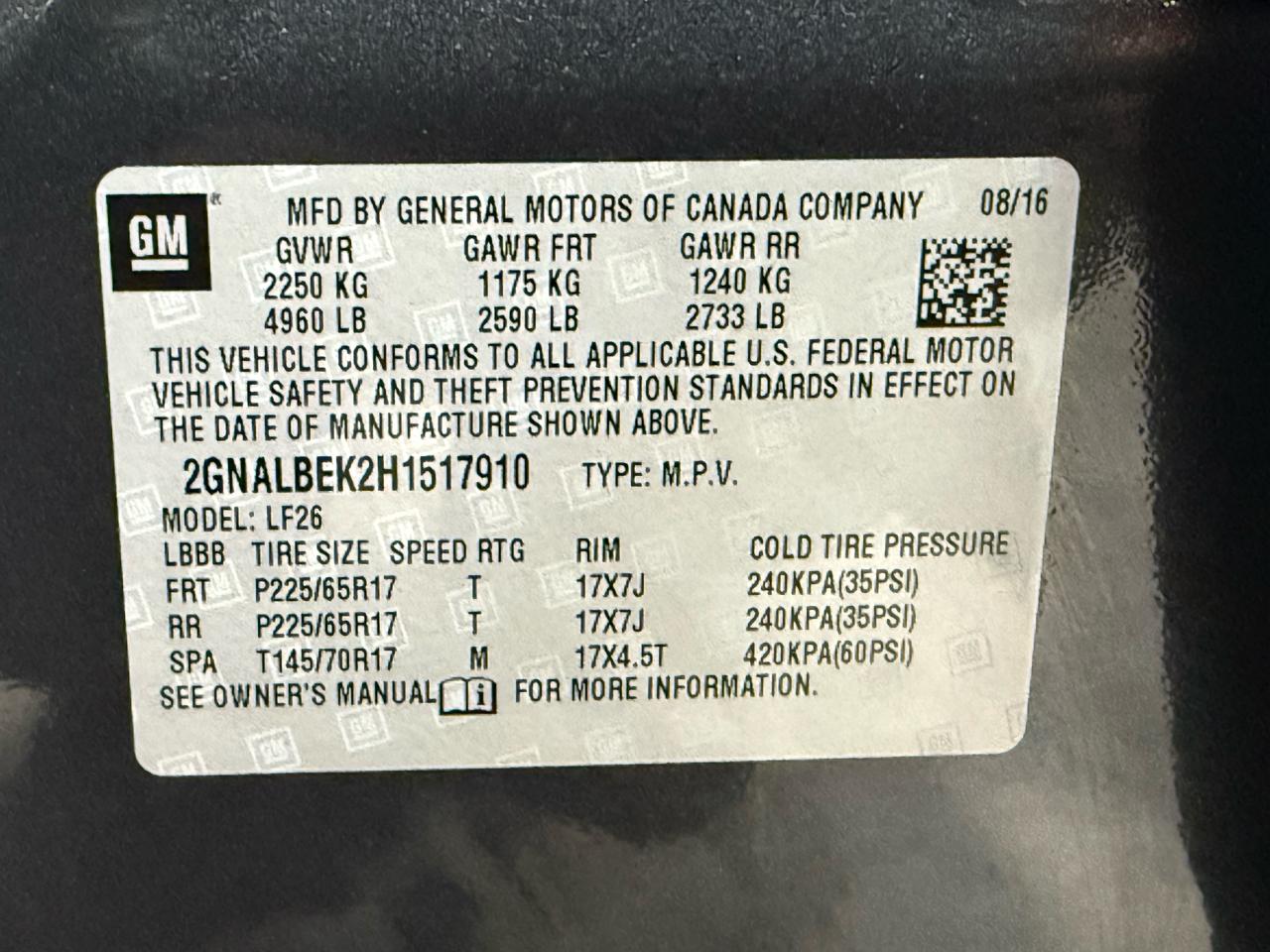 2017 CHEVROLET EQUINOX - Image 43