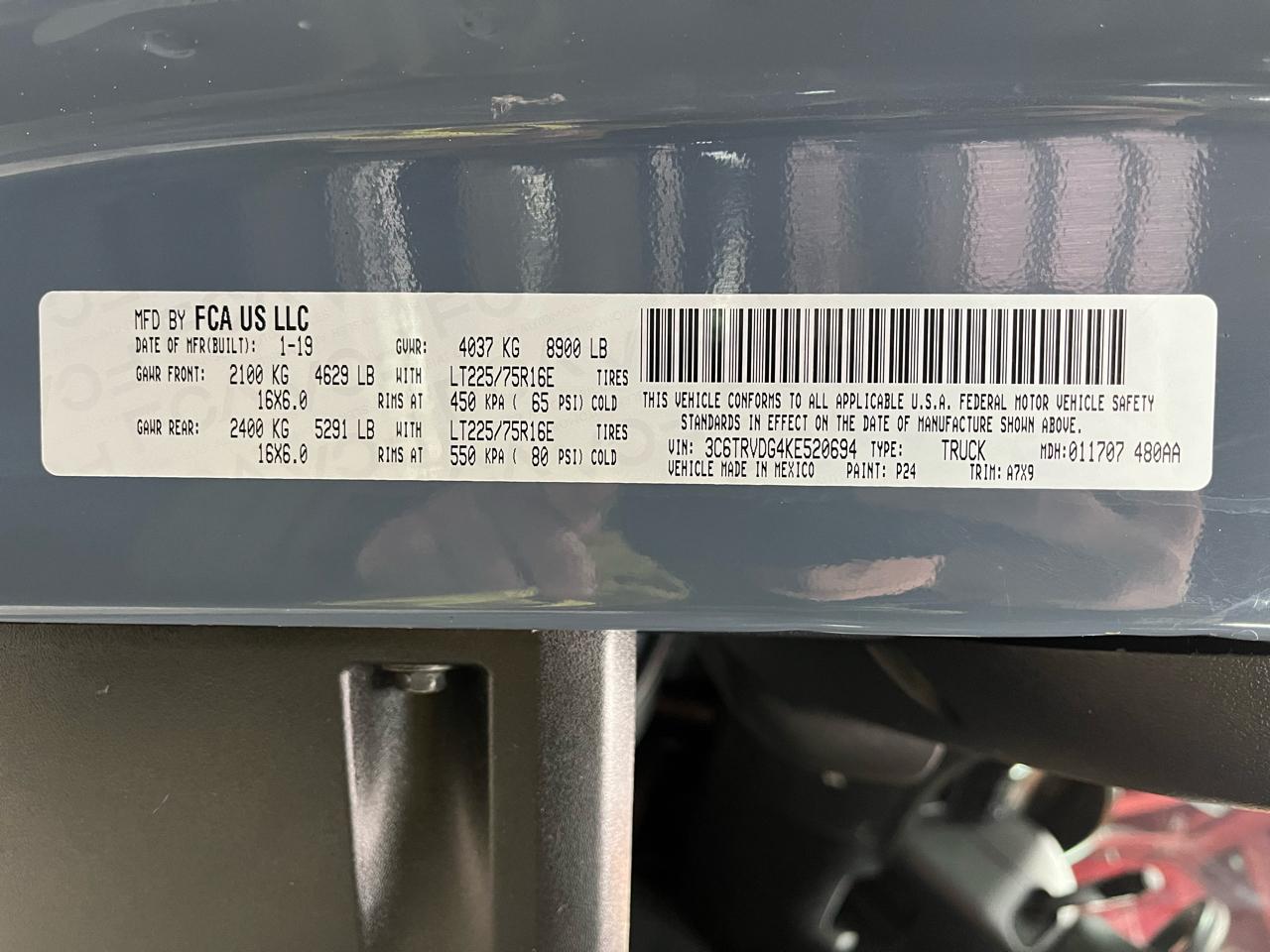 2019 RAM PROMASTER 2500 - Image 42