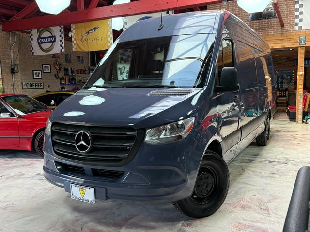 Blue 2019 Mercedes-Benz Sprinter 2500 170 High Roof Cargo Van RWD Van Automatic