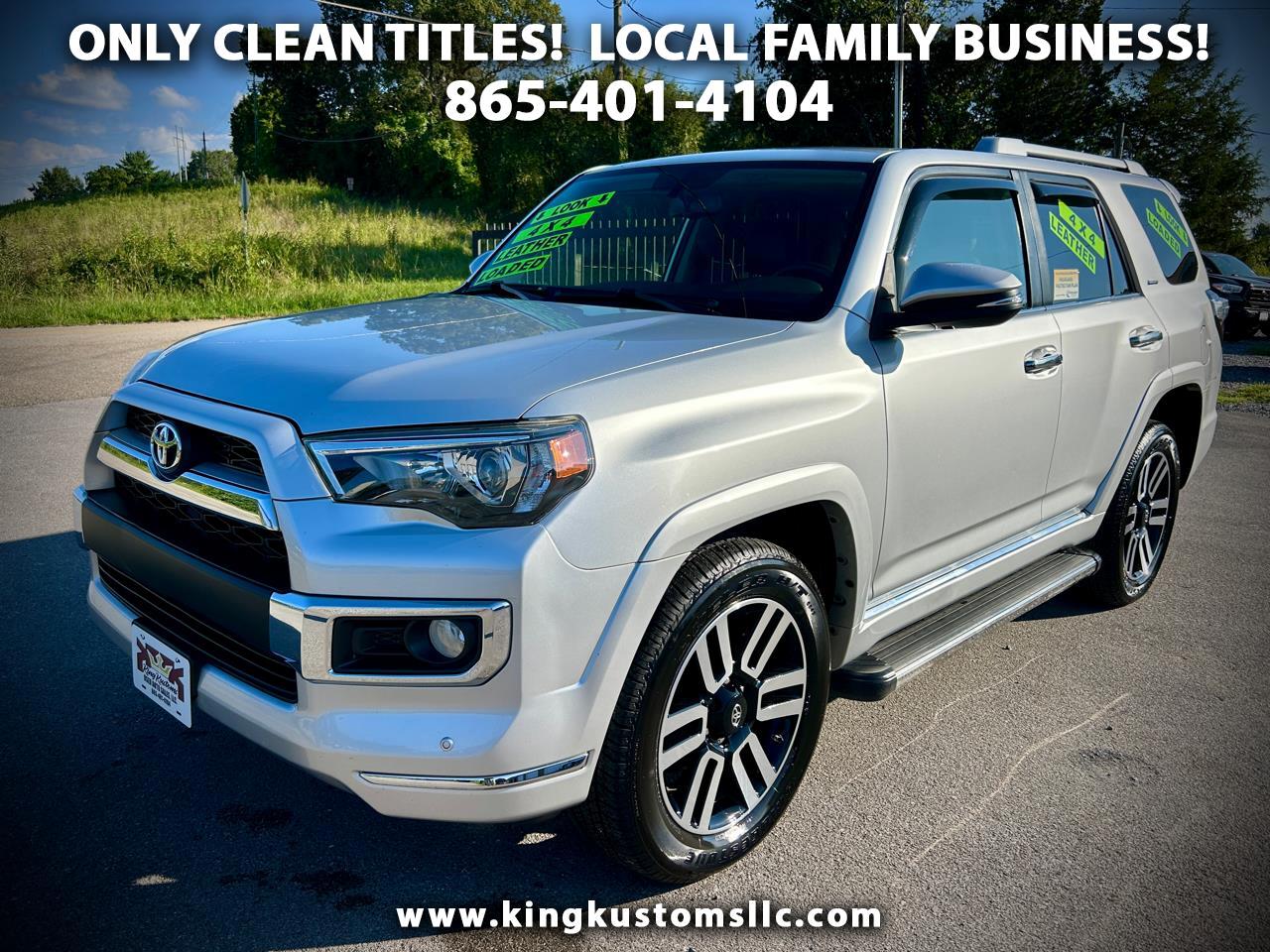 2018 Toyota 4Runner 4dr Limited V6 Auto 4WD (Natl)
