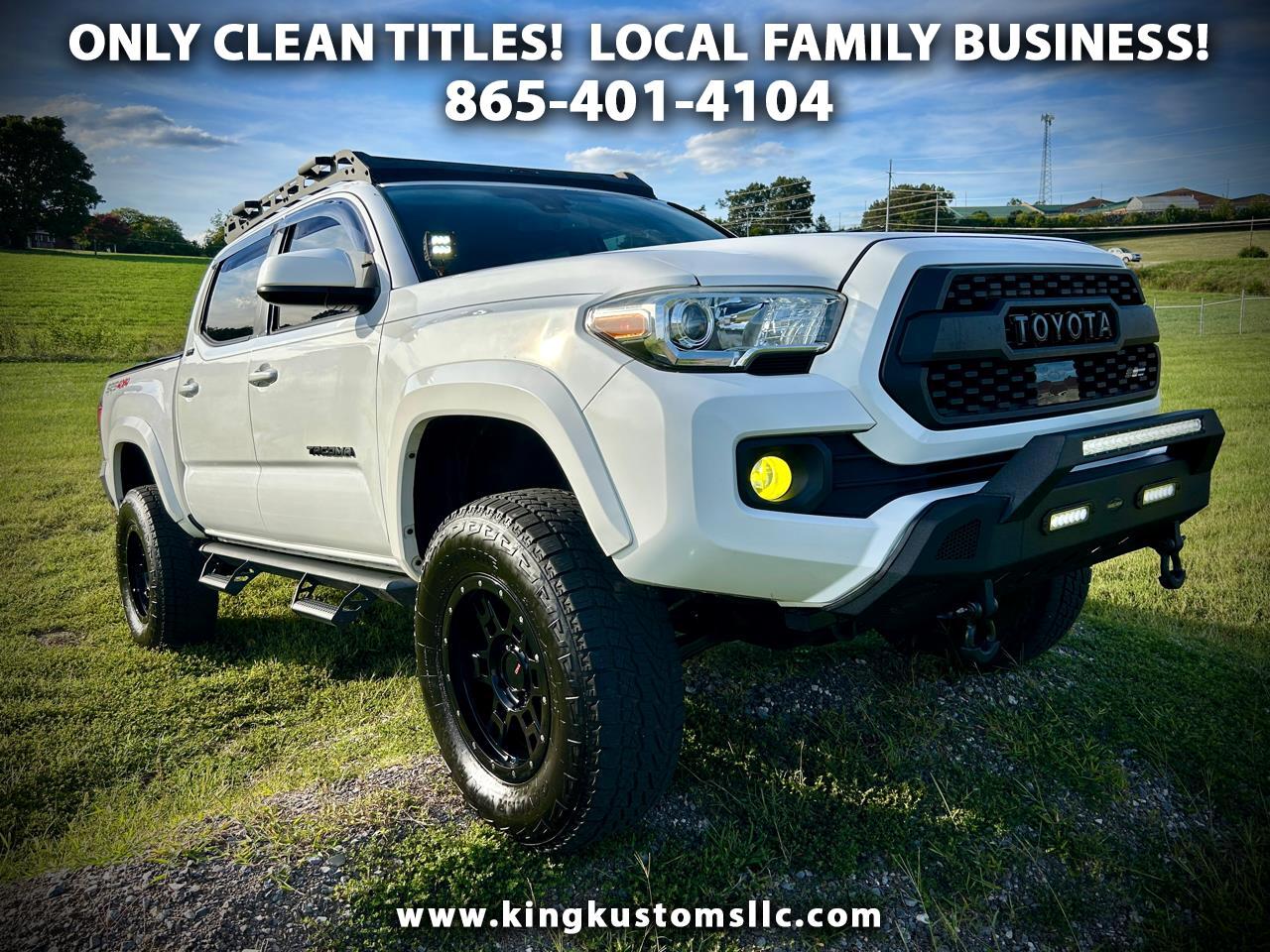 2018 Toyota Tacoma 4WD Double Cab V6 AT SR5 (Natl)