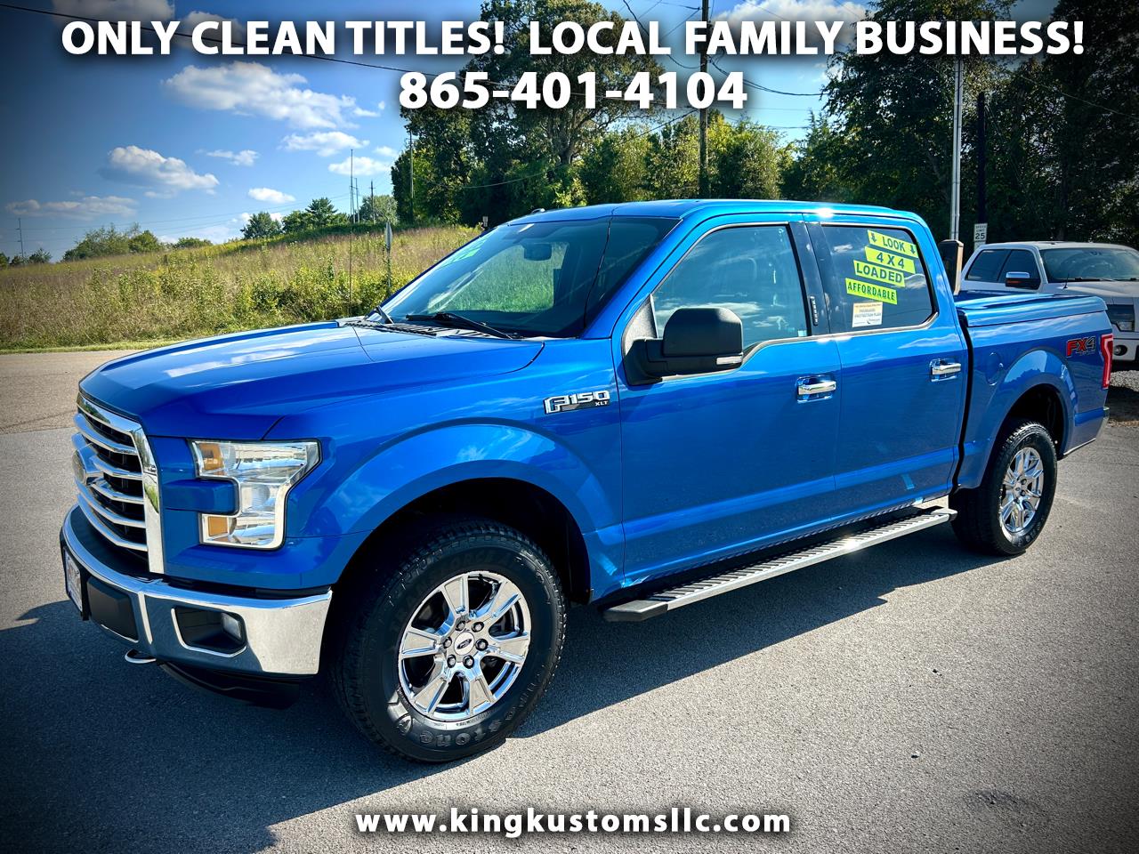 2015 Ford F-150 4WD SuperCrew 139" FX4