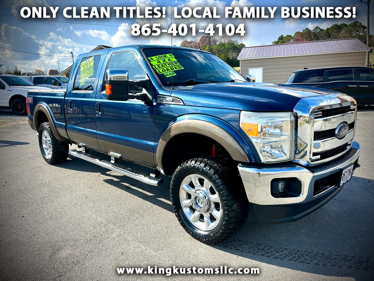 2016 Ford F-250 SD Lariat Crew Cab Short Bed 4WD