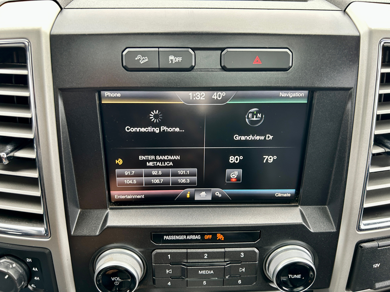 Ford F-150 4WD SuperCrew 139" Lariat 2015