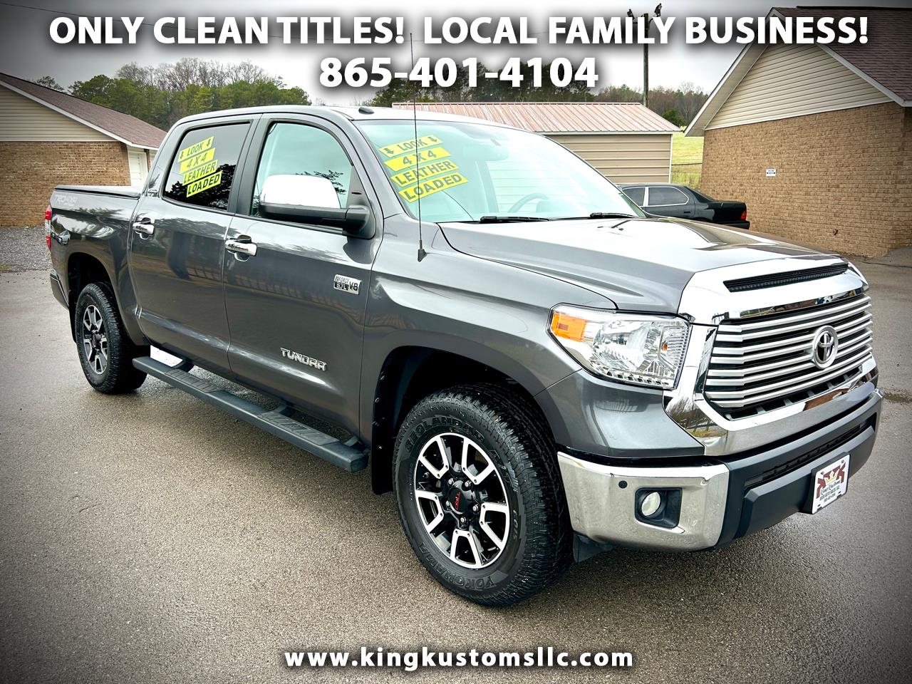 2016 Toyota Tundra Limited 5.7L CrewMax 4WD