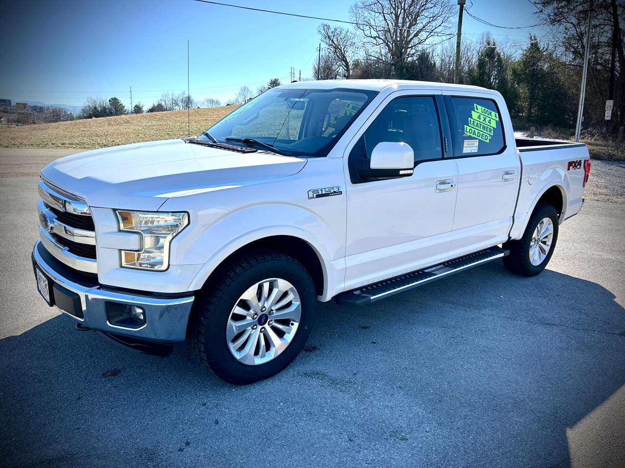 Ford F-150 4WD SuperCrew 139" Lariat 2015