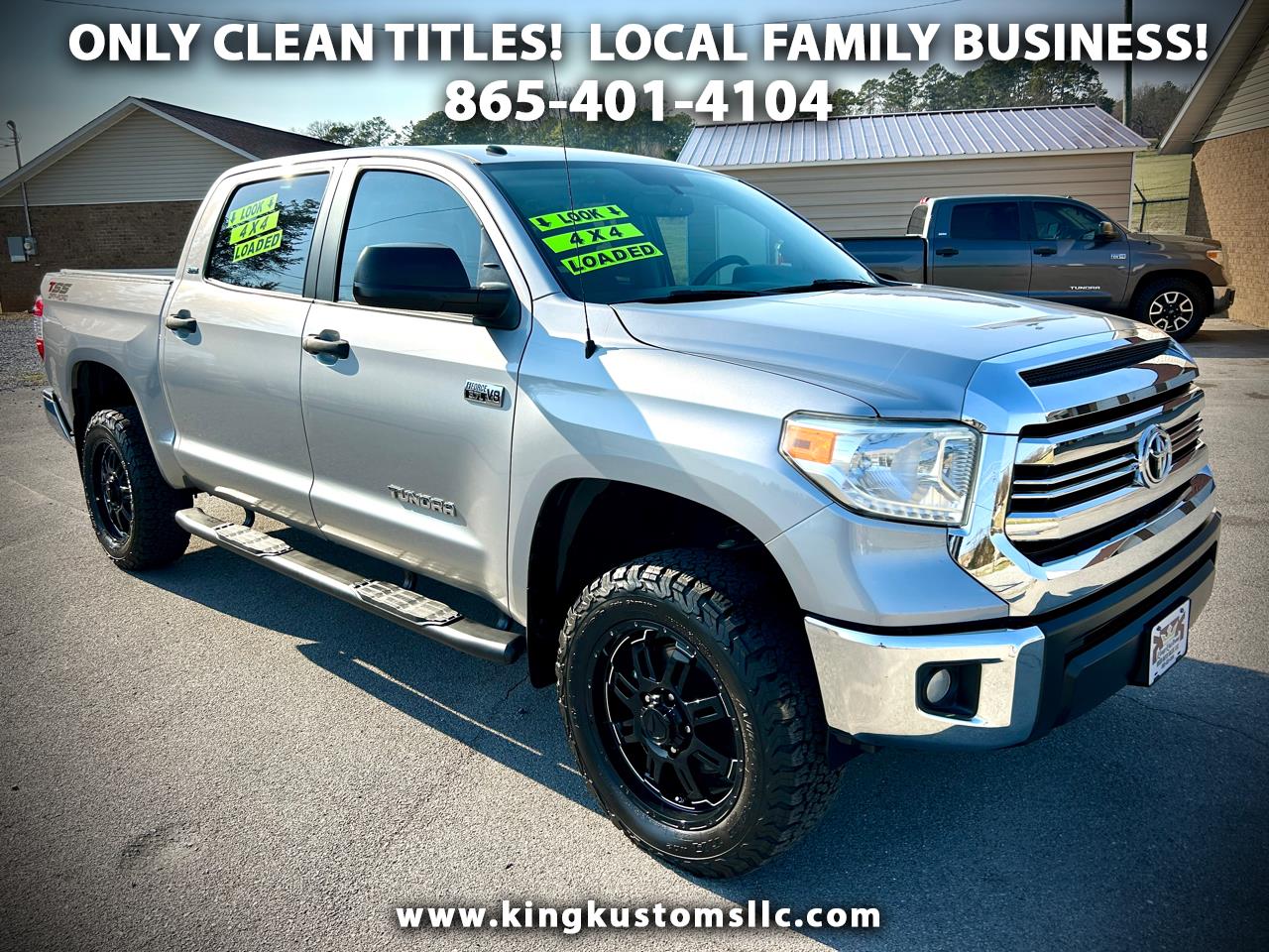 Toyota Tundra SR5 5.7L V8 FFV CrewMax 4WD 2016