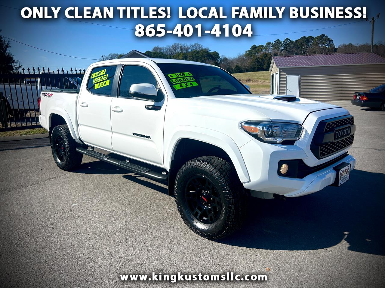 2017 Toyota Tacoma 4WD Double Cab V6 AT TRD Sport (Natl)