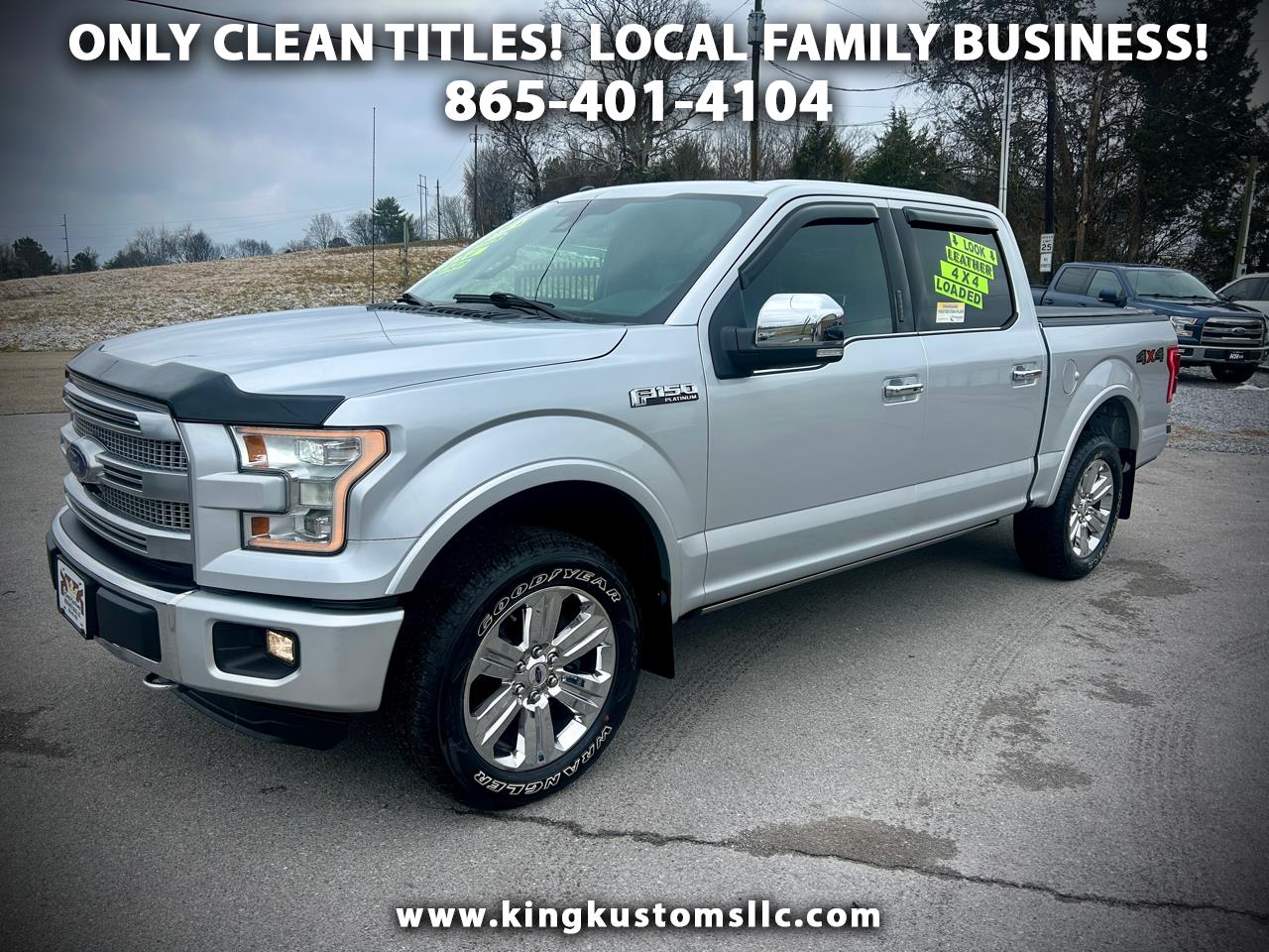 2016 Ford F-150 Platinum