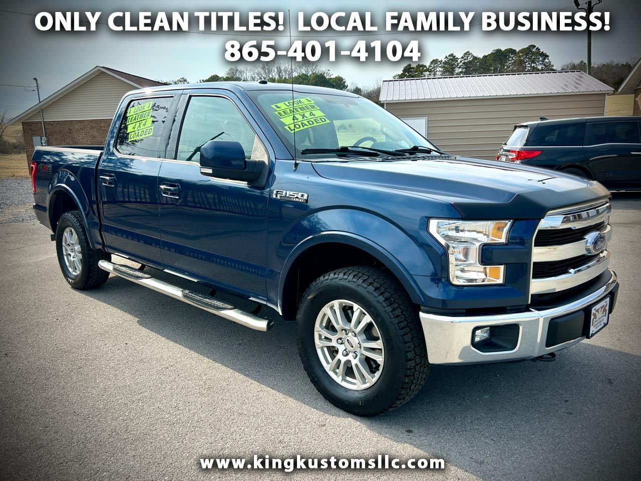 2017 Ford F-150 4WD SuperCrew 145" Lariat