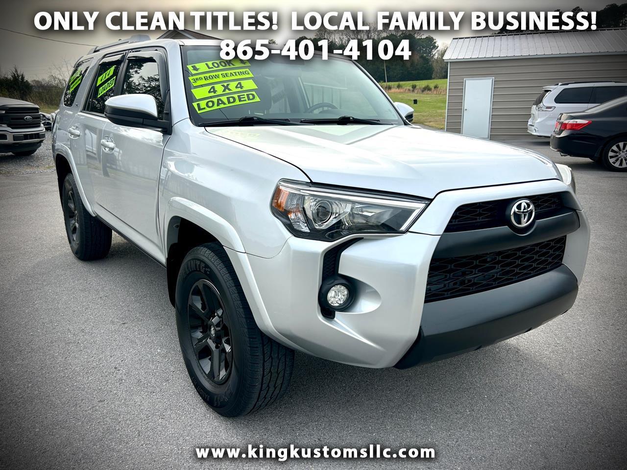 Toyota 4Runner SR5 4D SUV 4X4 V6 2016