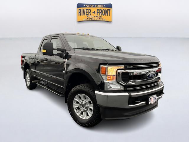 Black 2020 Ford F-350 Super Duty XL SuperCab 4WD Pickup Truck Four-Wheel Drive Automatic